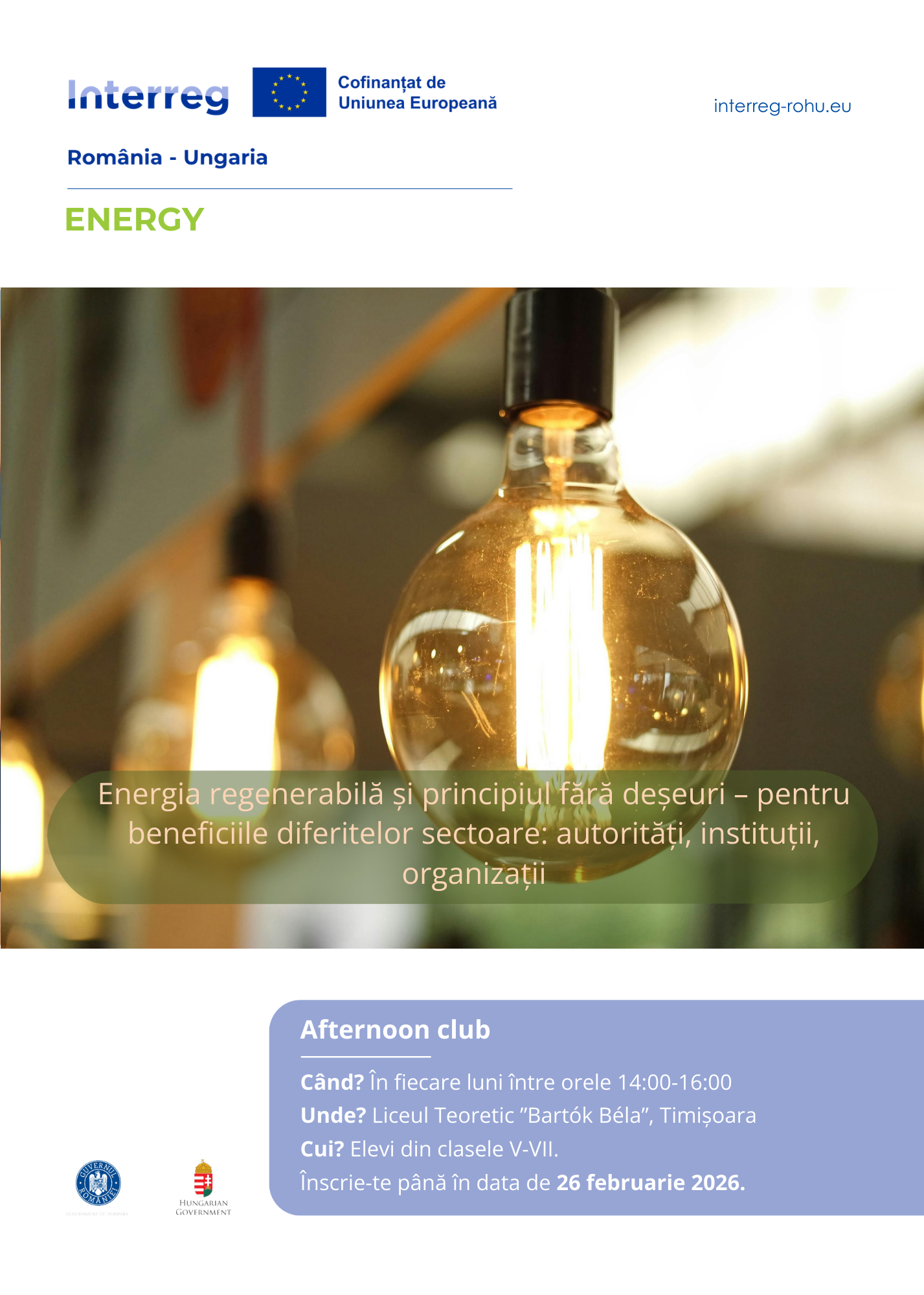 ENERGY – Afternoon club